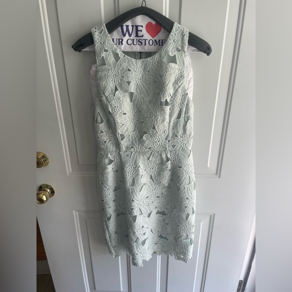 ASTR the label light blue mini dress
